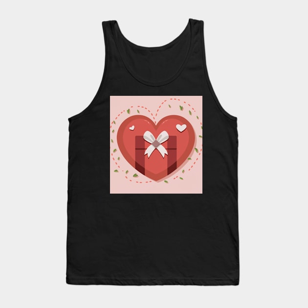 Valentine's  day Tank Top by milicab